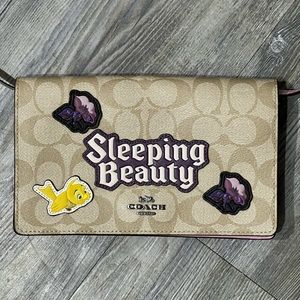 Never been used! Coach Disney’s Sleeping Beauty Clutch